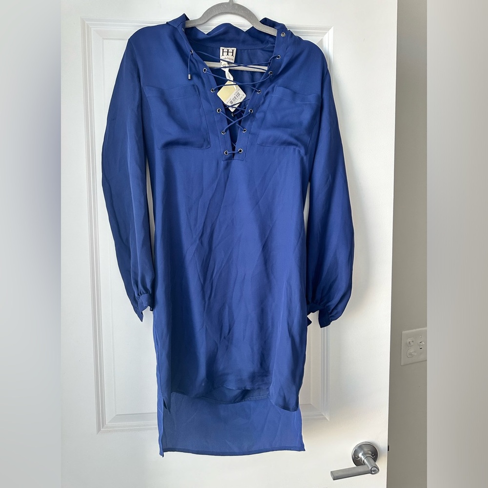 Haute Hippie Tie front dress